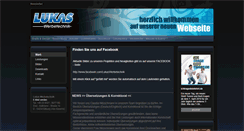 Desktop Screenshot of lukas-werbetechnik.de